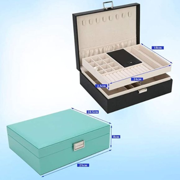 FSC Lighting Jewelry Box Organizer in Black - Picture 4 of 7